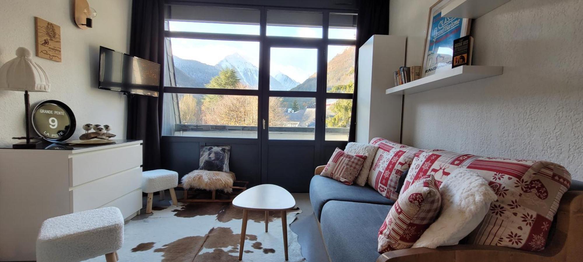 Vue Exceptionnelle T2 Saint Lary Soulan, 4 Personnes Lejlighed Eksteriør billede